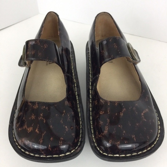 Alegria Shoes - Alegria Animal Cheetah Print Mary Jane Clog 37